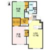 北仁川シティーハイツの間取り画像