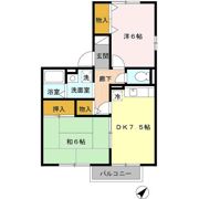 セジュール・K C棟の間取り画像
