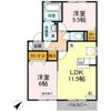 アンソレイエ 松家の間取り画像