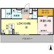 シャンポールさい D棟の間取り画像