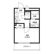 アンプルールフェール白亜の間取り画像