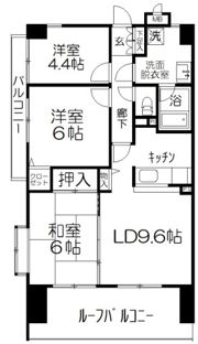 パティオ大宮の間取り画像