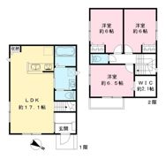 日和 A棟の間取り画像