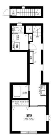 サザンロード飛田給の間取り画像