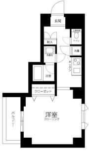 エルフラット板橋の間取り画像