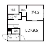 Bell Court発寒南 (ベルコート発寒南)の間取り画像