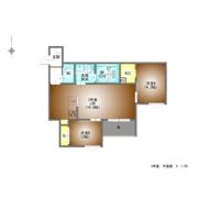 REGALEST PREMA本陣の間取り画像