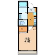 パークサイドハイツの間取り画像