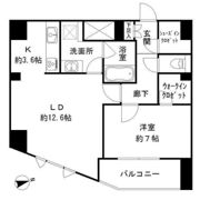 RODIA立川の間取り画像
