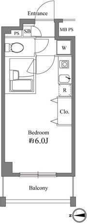 EXIA元住吉の間取り画像