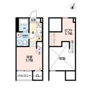 St ZUCCA(エスティーズッカ)の間取り画像