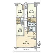 ラ・フォルム新川崎サウスコートの間取り画像