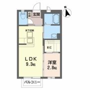 タウンコート黒松の間取り画像