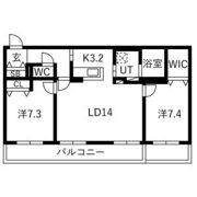 Horohira Bridge Residenceの間取り画像