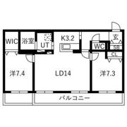 Horohira Bridge Residenceの間取り画像