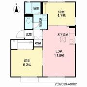 エントピア平田の間取り画像