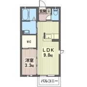 シャーメゾン山本の間取り画像
