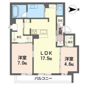 クオリスタ今泉の間取り画像