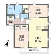 Kastanie Wiese Iの間取り画像