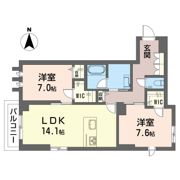 グランディールの間取り画像