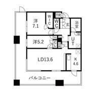 ディーグラフォート神戸三宮タワーの間取り画像