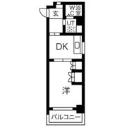 サンパレス植田の間取り画像