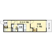 クレアール塚口Ⅰの間取り画像