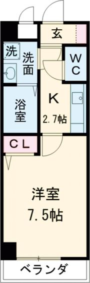 サンライズマンション12の間取り画像