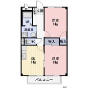 メゾン花月の間取り画像