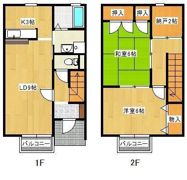 ファミーユうらた壱番館の間取り画像