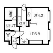 ノースクレインの間取り画像