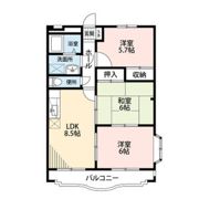 SANTA PLACE K2の間取り画像