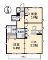 エクラージュ A棟の間取り画像