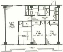 希望ヶ丘ハイムの間取り画像