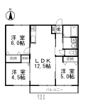 ハイマートBの間取り画像