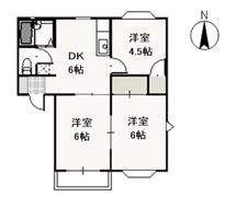 ドリームパレスK－1の間取り画像