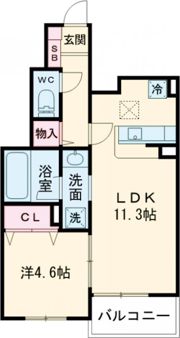 S_MAISON(エスメゾン)の間取り画像