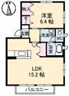 オレンジテラス B棟の間取り画像