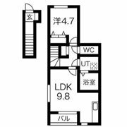 リバーサイドの間取り画像