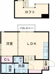 エスクラス井尻の間取り画像