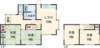 新垢田東町M貸家の間取り画像