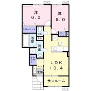ブレッザチッタ Ⅰの間取り画像