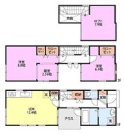 サイバーパーク桑野の間取り画像