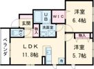 アシスト木津の間取り画像