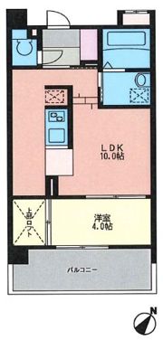KDX清水レジデンスの間取り画像