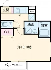 フジパレス堺鳳東Ⅵ番館の間取り画像