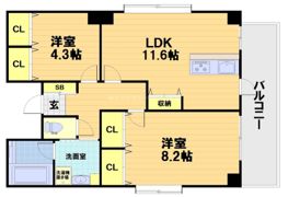 フォレストコートの間取り画像