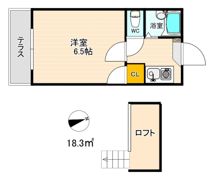 サン・ビューティー賀茂の間取り画像