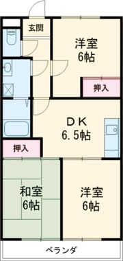 レジデンス旭の間取り画像