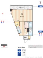 フリ－デンス・ラウムの間取り画像